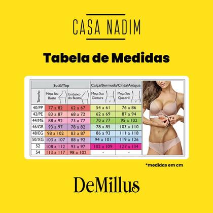 Imagem de Calcinha DeMillus Clássica Bibelô 57487