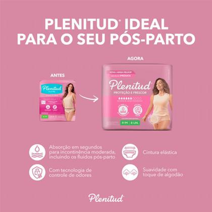 Imagem de Calcinha Descartável Pós Parto com 16 Plenitud Femme Active Plus