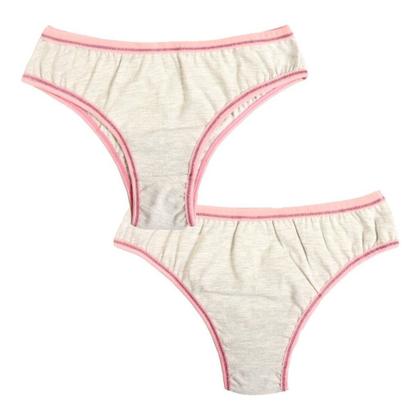 Imagem de Calcinha Feminina Algodão Biquíni Modal Macia Confortável