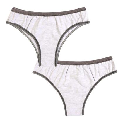 Imagem de Calcinha Feminina Algodão Biquíni Modal Macia Confortável