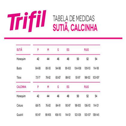 Imagem de Calcinha feminina biquini microfibra trifil c04404 - kit 9