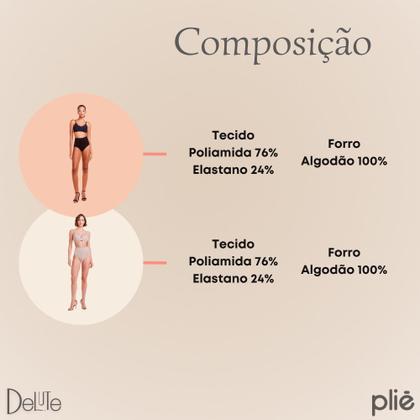 Imagem de Calcinha Fio Dental Abdominal Modeladora Plié Reduz Medidas com Mini Barbatanas Cintura Alta