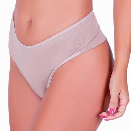 Imagem de Calcinha Fio Dental Dupla Larga na Lateral Feminina Clamar em Cotton - 3462