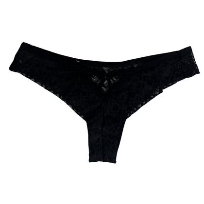 Imagem de Calcinha Fio Dental Laterais Bordadas e Tule Nayane