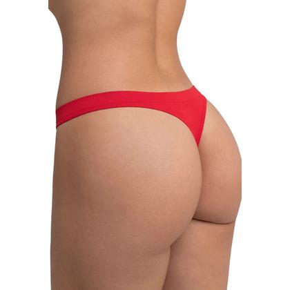 Imagem de Calcinha Fio Dental Sem Costura Cintura Baixa Poliamida Lupo 40600