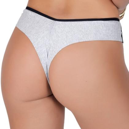 Imagem de Calçinha Fio Duplo Clamar feminino em Viscolycra e Renda - 2195