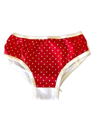 Imagem de Calcinha Infantil Menina Kit 06 pcs 1 a 7 anos 100% Algodão com Forro Estampada Multicolorida