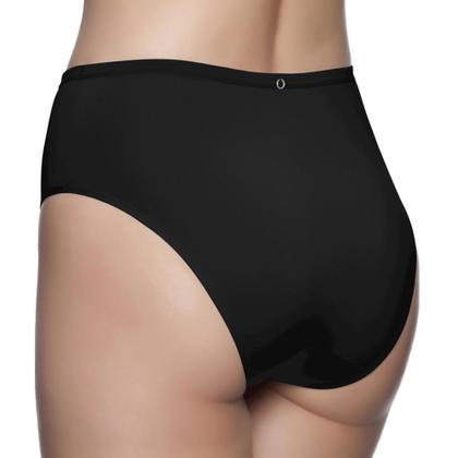 Imagem de Calcinha Liz 50370 Cavada Clássica Microfibra Cintura Alta