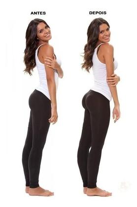 Imagem de Calcinha Modeladora Com Bojo Cintura Baixa Enchimento Bumbum