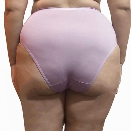 Imagem de Calcinha Plus Size Alta Pós Parto em Algodão Leve Compressão Linda Gestante