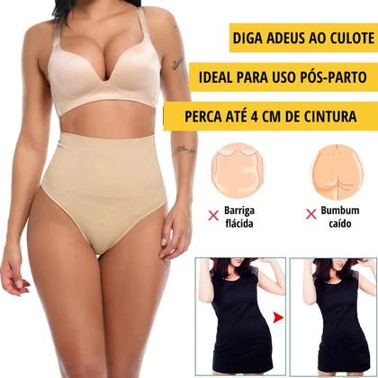 Imagem de Calcinha Redutora Medidas Modeladora Cintura Alta C55