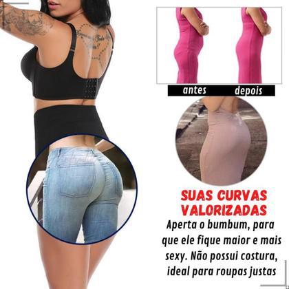 Imagem de Calcinha Redutora Medidas Modeladora Cintura Alta C55