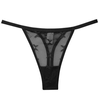 Imagem de Calcinha Sexy De Renda Para Mulheres, Tanga Transparente Sem Costura, G-String T-Back
