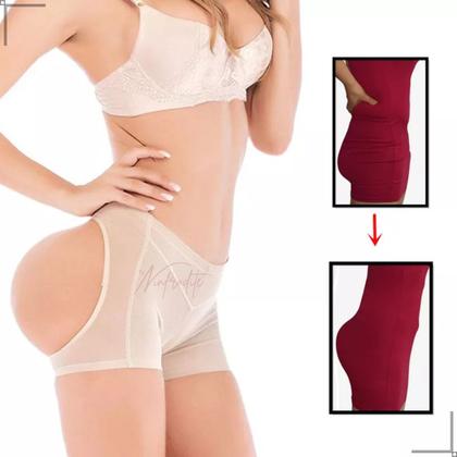 Imagem de Calcinha Short Cinta Modela Levanta Bumbum Faz Milagres