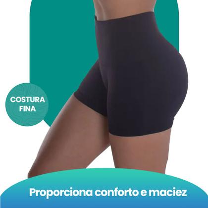 Imagem de Calcinha Shorts Modeladora Selene Modeladora Lisa Básica