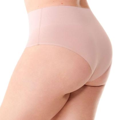 Imagem de Calcinha Tanga Cós Alto Laser Termofusionada Blush