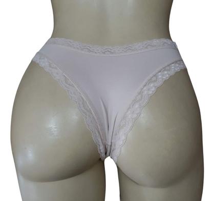 Imagem de Calcinha Tanga Malha Fria Total Conforto Básica Sensual 1059