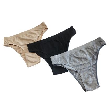 Imagem de Calcinha trifil biquini kit com 3 co4404 sem costura