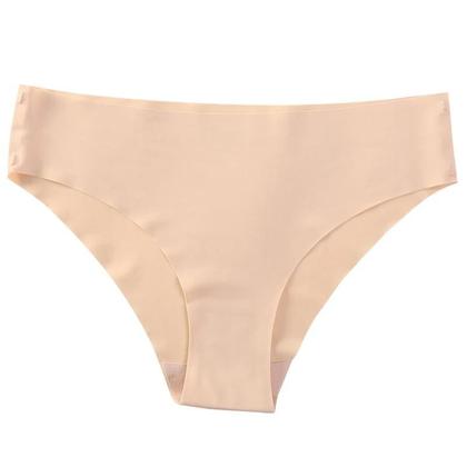 Imagem de Calcinhas Sensuais Femininas - Sem Costura, Cintura V Elástica e Respirável (Pacote com 4)