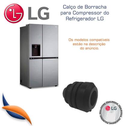 Imagem de Calço Borracha Compressor Refrigerador LG MCQ67247501