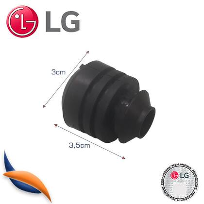 Imagem de Calço Borracha Compressor Refrigerador LG MCQ67247501
