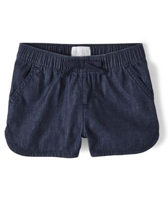 Imagem de Calções The Children's Place Pull on Denim Rose Wash 6X/7