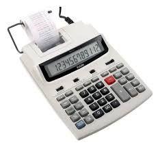 Imagem de Calculadora bobina Elgin MR 6125 cor branco