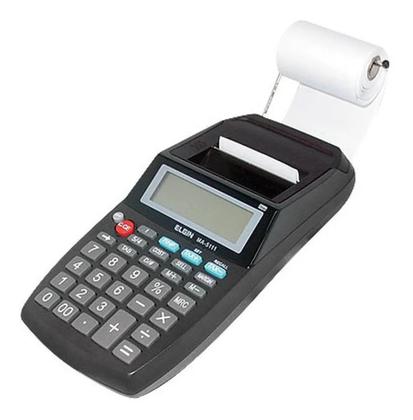 Imagem de Calculadora Bobina Mesa Eletrônica Impressora 12 Dígitos - MA 5111