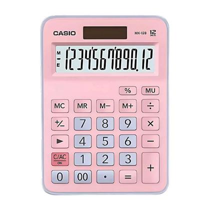 Imagem de Calculadora Casio Escritório Home Office MX 12B 12 Dígitos Calculadora de Mesa Simples Básica