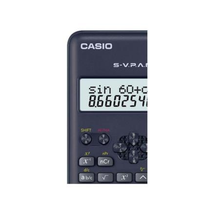 Imagem de Calculadora Cientifica 12 Dígitos Preta - Fx-82ms-2-w4-dh