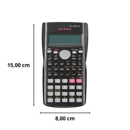 Imagem de Calculadora Científica 240 Funções Capa Faculdade Engenharia - Calculadora Eletrônica