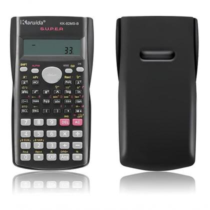 Imagem de Calculadora Científica 240 Funções De 12 Dígitos E Frações