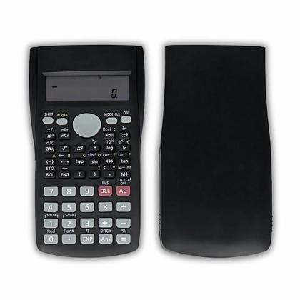 Imagem de Calculadora Científica 240 Funções Display 2 Linhas  Ideal para Estudantes, Engenharia e Concursos  Leve e Portátil