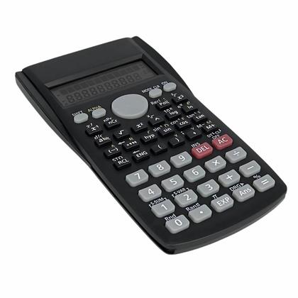 Imagem de Calculadora Científica 240 Funções Display 2 Linhas  Ideal para Estudantes, Engenharia e Concursos  Leve e Portátil