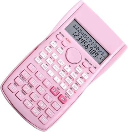 Imagem de Calculadora Científica 82ms 240 Funções 10 Dig+2 Linhas Rosa