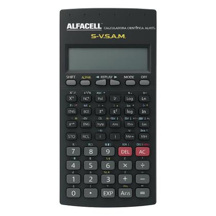 Imagem de Calculadora Científica Alfacell AL82TL 240 Funções Display 2 Linhas Escola Faculdade Trabalho