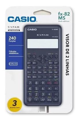 Imagem de Calculadora Científica Casio 240 Funções Fx82ms Com Nf