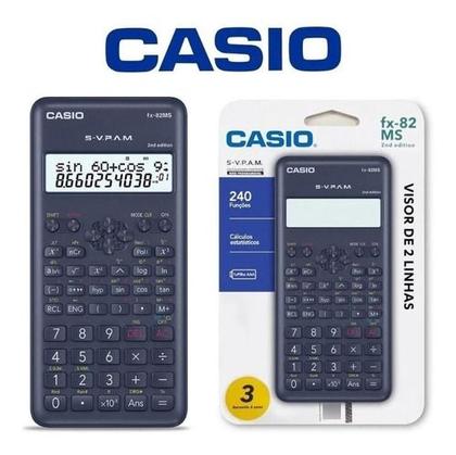 Imagem de Calculadora Científica Casio 240 Funções Fx82ms Com Nf