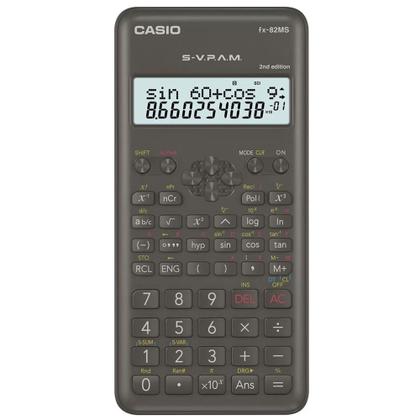 Imagem de Calculadora Científica Casio 240 Funções Preta FX-82MS-2-S4-DH