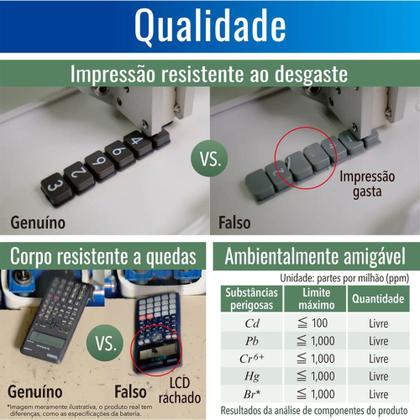 Imagem de Calculadora Científica Casio 240 Funções Preta FX-82MS-2-S4-DH
