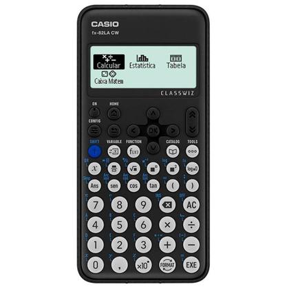 Imagem de Calculadora Científica Casio FX 82LA CW 300 Funções Preta