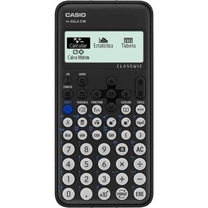 Imagem de Calculadora Científica Casio FX 82LA CW 300 Funções Preta