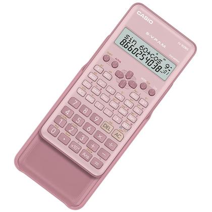 Imagem de Calculadora Cientifica Casio FX-82MS-2 Rosa 240 Funcoes Original Escolar Faculdade FX-82MS2PK-W4DT