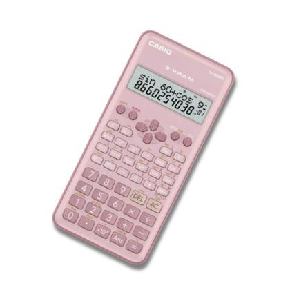 Imagem de Calculadora Cientifica Casio FX-82MS-2 Rosa 240 Funcoes Original Escolar Faculdade FX-82MS2PK-W4DT