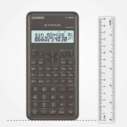 Imagem de Calculadora Científica Casio FX-82MS 2-S4-DH 2ª Edição S-VPAM 240 Funções Preta
