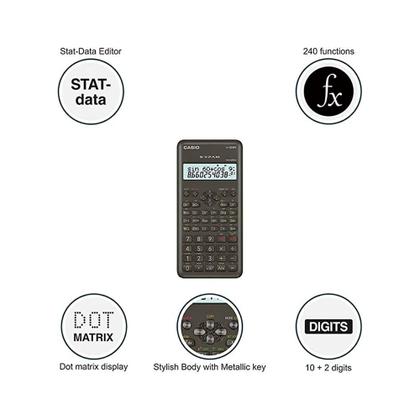 Imagem de Calculadora Científica Casio Fx-82ms 240 Funções