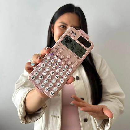 Imagem de Calculadora Científica Casio Fx-991lacw Engenharia Rosa