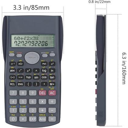 Imagem de Calculadora científica multifuncional visor operações matemáticas avançadas