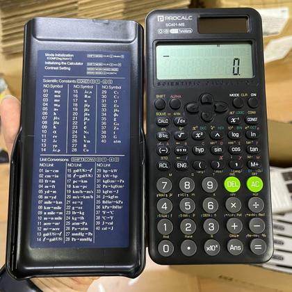 Imagem de Calculadora científica procalc sc401ms 401 funções visor duplo