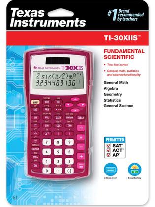 Imagem de Calculadora científica Texas Instruments TI-30XIIS Raspberry